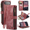 CaseMe C30 Card Slots Zipper Wallet Leather Phone Case