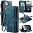 CaseMe C30 Card Slots Zipper Wallet Leather Phone Case