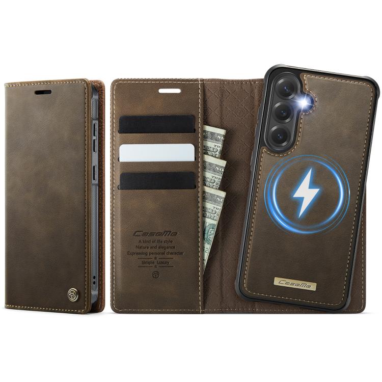 CaseMe C49 Magnetic RFID Blocking Detachable Wallet Leather Phone Case