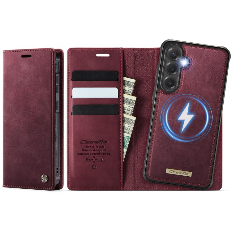CaseMe C49 Magnetic RFID Blocking Detachable Wallet Leather Phone Case