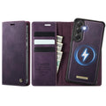 CaseMe C49 Magnetic RFID Blocking Detachable Wallet Leather Phone Case