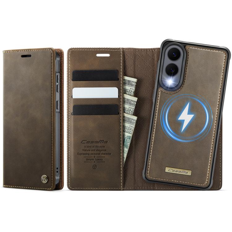 CaseMe C49 Magnetic RFID Blocking Detachable Wallet Leather Phone Case
