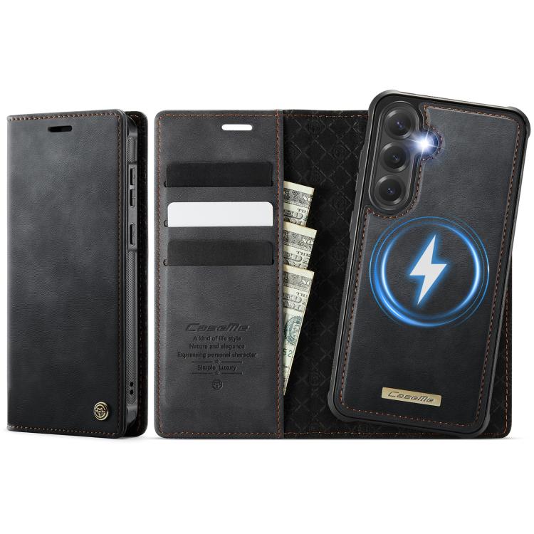 CaseMe C49 Magnetic RFID Blocking Detachable Wallet Leather Phone Case
