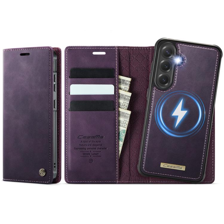 CaseMe C49 Magnetic RFID Blocking Detachable Wallet Leather Phone Case