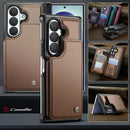 CASEME for Samsung Galaxy Z Fold8 Ultra Case with RFID Blocking 5 Card Slots C22 Leather Back Cover