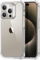 iPhone 16 Case Stand, 23FT Military Grade Drop Protection Heavy Duty Magnetic Phone Case Black