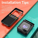 Galaxy Z Flip 6 Case - Heavy - Duty Shockproof Full - Body Protection, Hinge Cover and Ring Kickstand