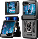 Galaxy Z Flip 6 Case - Heavy - Duty Shockproof Full - Body Protection, Hinge Cover and Ring Kickstand