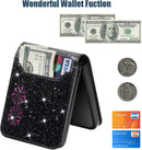 Samsung Galaxy Z Flip 6 Case with Card Holder for Women