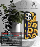 iPhone 16 Pro Case Cute Card Holder Slim Cases Paws Dog Craws