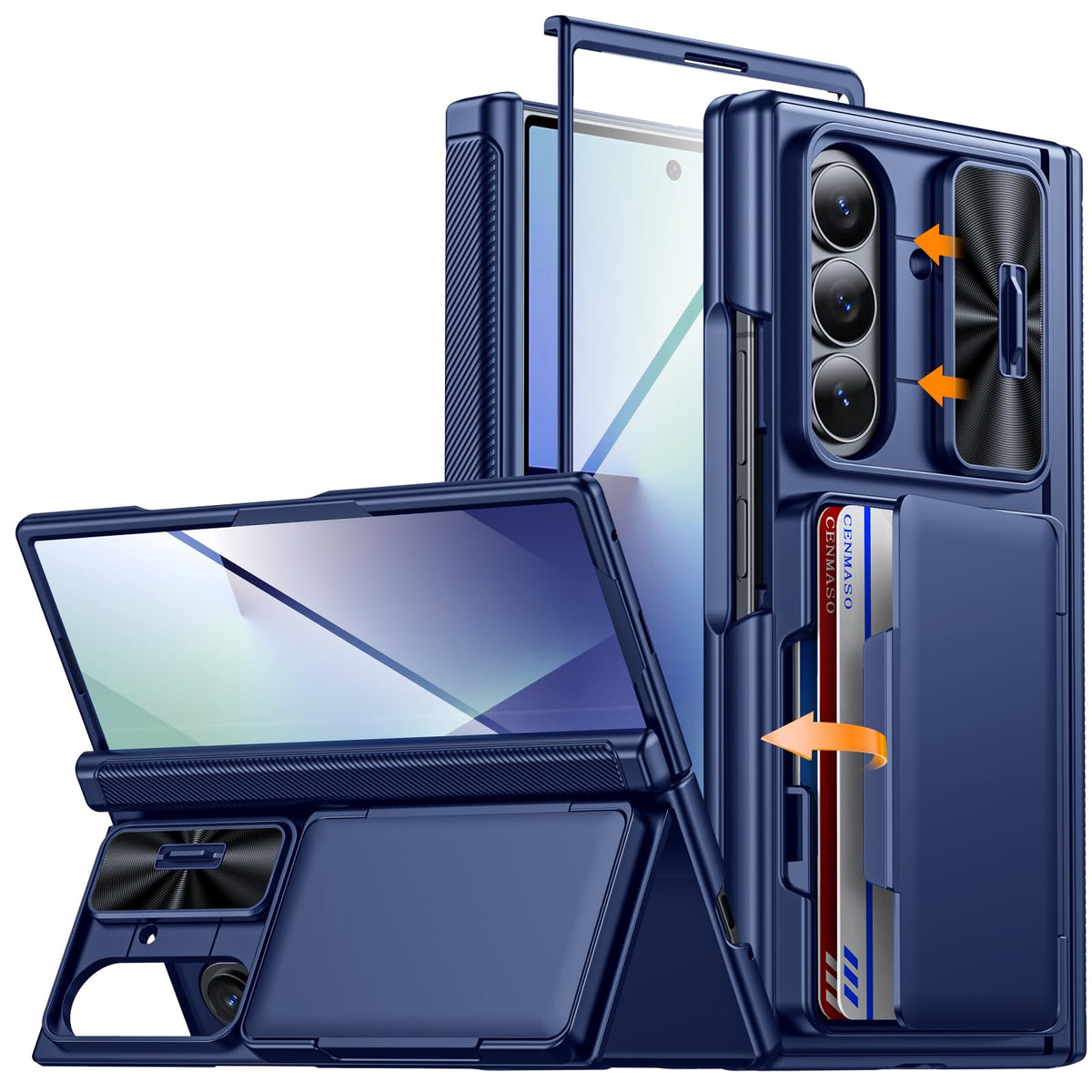 GALAXY Z fold7 256GB ピタカケース Amazon.com: pitaka for Z Fold 7 Case, Compatible with MagSafe