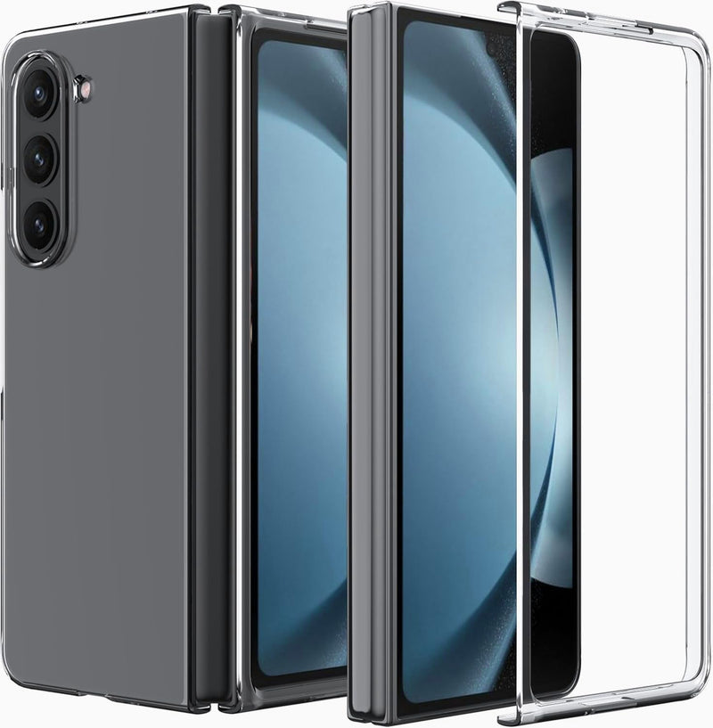 Clear Case for Samsung Galaxy Z Fold 6 [Anti - Yellow] Ultra - Thin Slim Fit Transparent Hard PC Protective Phone Case for Samsung Fold 6