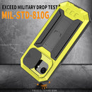 iPhone 16E Metal Duty Dust Proof Military Grade Case