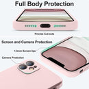 Iphone 11 Case, Upgraded Liquid Silicone with [Flat Edges] [Camera Protection] Phone Case
