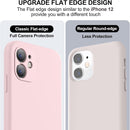 Iphone 11 Case, Upgraded Liquid Silicone with [Flat Edges] [Camera Protection] Phone Case