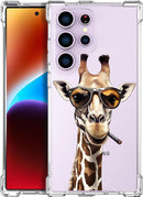 Compatible with Samsung Galaxy S26 Ultra Cases with Design, Cute Transparent Phone Case for Women Girls Girly with Heavy Duty Protective Bumper (Clear Dogs Paws)