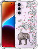 Compatible with Samsung Galaxy S26 Ultra Cases with Design, Cute Transparent Phone Case for Women Girls Girly with Heavy Duty Protective Bumper (Clear Dogs Paws)