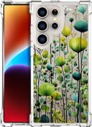 Compatible with Samsung Galaxy S26 Ultra Cases with Design, Cute Transparent Phone Case for Women Girls Girly with Heavy Duty Protective Bumper (Clear Dogs Paws)