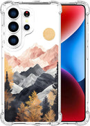 Compatible with Samsung Galaxy S26 Ultra Cases with Design, Cute Transparent Phone Case for Women Girls Girly with Heavy Duty Protective Bumper (Clear Dogs Paws)