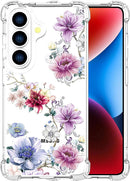 Compatible with Samsung Galaxy S26 Ultra Cases with Design, Cute Transparent Phone Case for Women Girls Girly with Heavy Duty Protective Bumper (Clear Dogs Paws)