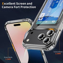 Crystal Clear Card Slot PC Hybrid TPU Phone Case