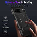 Pixel 8 Pro Screen Protector (6.7 - Inch) Dual Layer Heavy Duty Shockproof Protective Case - Army Green