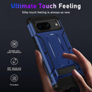 Pixel 8 Pro Screen Protector (6.7 - Inch) Dual Layer Heavy Duty Shockproof Protective Case - Army Green