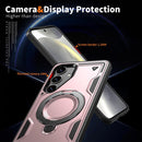 Heavy - Duty Galaxy S25 Ultra Case with 360° Rotatable Ring Kickstand