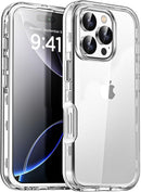 iPhone 16 Pro Case(6.3") Magnetic Heavy Duty Drop Protection Full Body Proof Military Protective