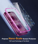 Designed for Iphone 16 Case, Full Body Rugged Case with Built - In Touch Sensitive Anti - Scratch Screen Protector,