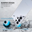 Designed for Samsung Galaxy S26 Ultra Case + 2 Pack Galaxy S26 Ultra Screen Protector Tempered Glass.[Military Grade Protection] Slim,Transparent,Shockproof，Anti - Scratch - Clear