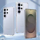 Designed for Samsung Galaxy S26 Ultra Case + 2 Pack Galaxy S26 Ultra Screen Protector Tempered Glass.[Military Grade Protection] Slim,Transparent,Shockproof，Anti - Scratch - Clear