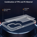 Designed for Samsung Galaxy S26 Ultra Case + 2 Pack Galaxy S26 Ultra Screen Protector Tempered Glass.[Military Grade Protection] Slim,Transparent,Shockproof，Anti - Scratch - Clear