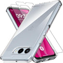 Designed for Samsung Galaxy S26 Ultra Case + 2 Pack Galaxy S26 Ultra Screen Protector Tempered Glass.[Military Grade Protection] Slim,Transparent,Shockproof，Anti - Scratch - Clear