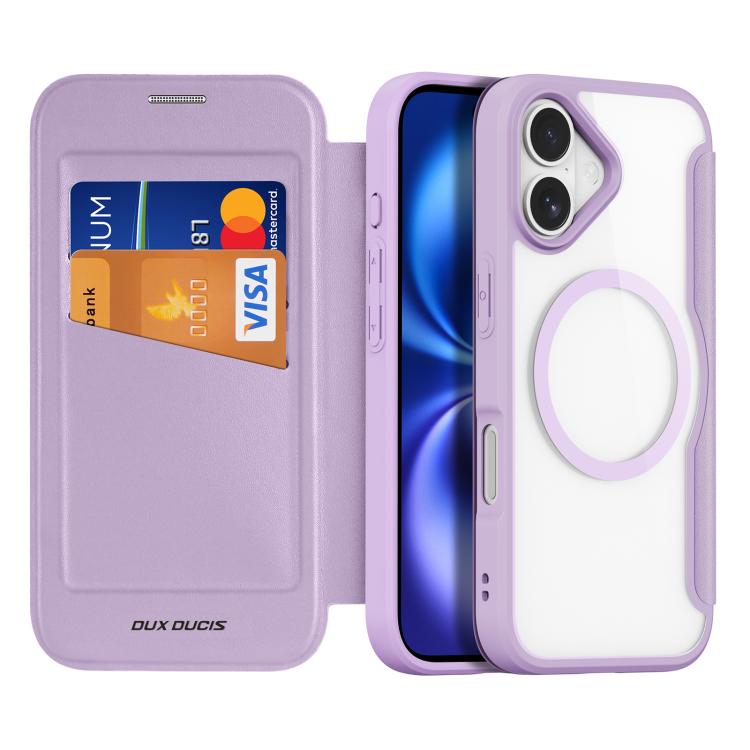 DUX DUCIS Skin X Pro Series Magsafe PC + TPU Phone Leather Case