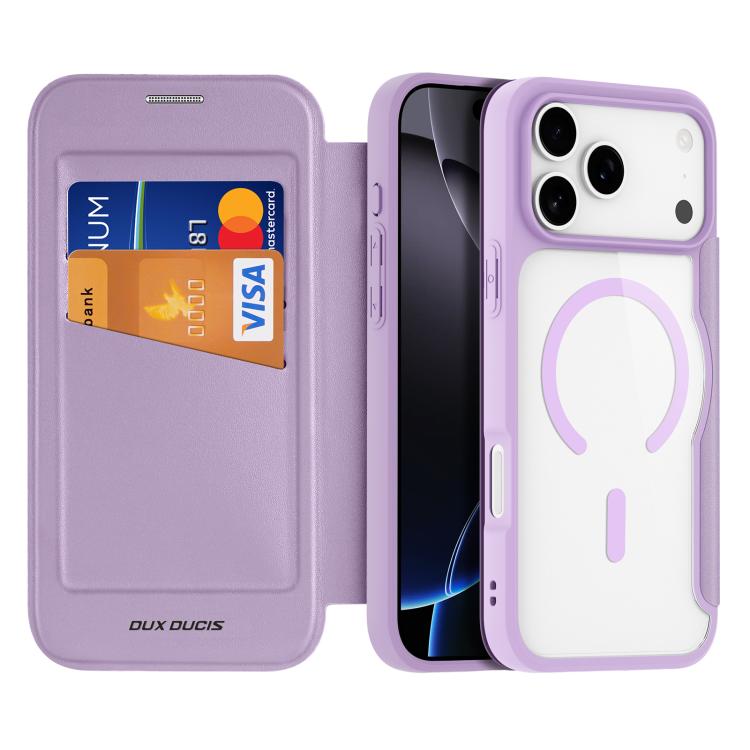DUX DUCIS Skin X Pro Series Magsafe PC + TPU Phone Leather Case