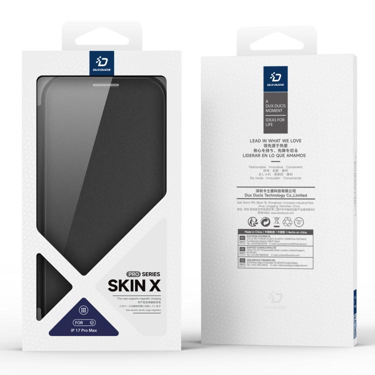 DUX DUCIS Skin X Pro Series Magsafe PC + TPU Phone Leather Case