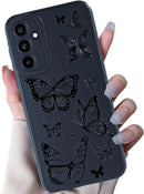 Samsung Galaxy S25 Plus Flower Butterfly Soft Silicone Phone Case