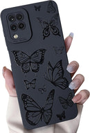 Samsung Galaxy S25 Plus Flower Butterfly Soft Silicone Phone Case
