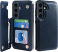 Galaxy S25 Card Slots Kickstand Protective Phone Case