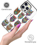 iPhone 16 Pro Case Cute Card Holder Slim Cases Paws Dog Craws