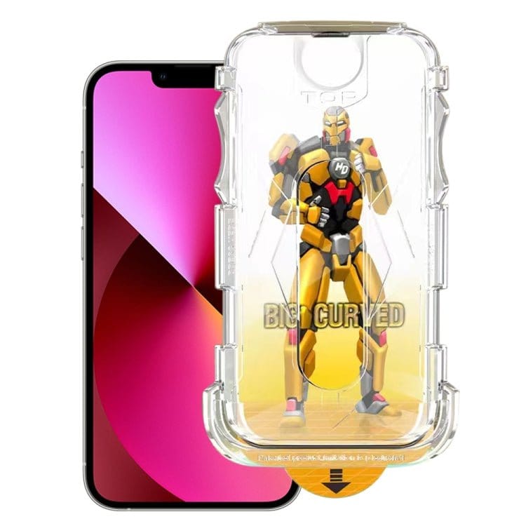 Easy Install Dust - proof Armor Tempered Glass Film