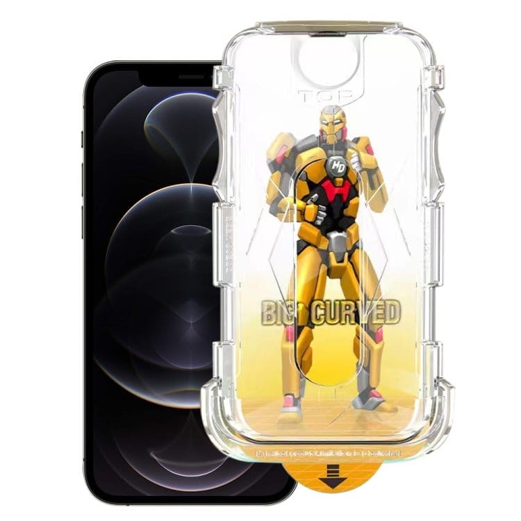 Easy Install Dust - proof Armor Tempered Glass Film