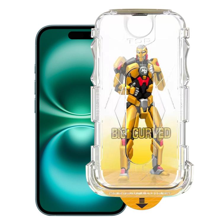 Easy Install Dust - proof Armor Tempered Glass Film