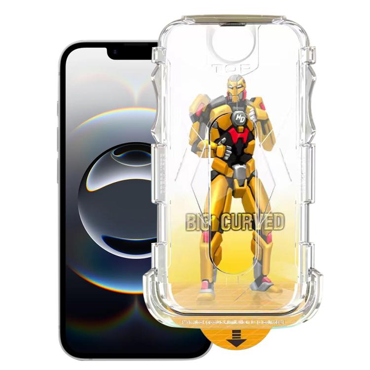 Easy Install Dust - proof Armor Tempered Glass Film