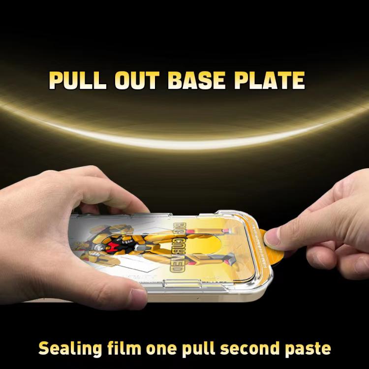 Easy Install Dust - proof Armor Tempered Glass Film