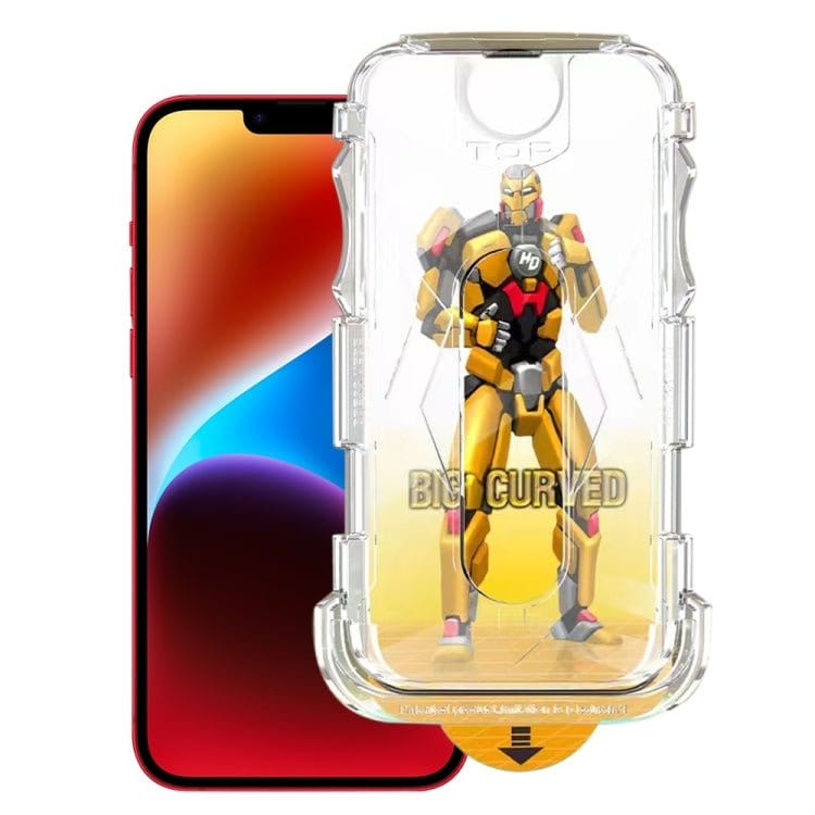 Easy Install Dust - proof Armor Tempered Glass Film