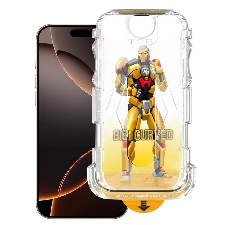 Easy Install Dust - proof Armor Tempered Glass Film