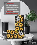 iPhone 16 Pro Case Cute Card Holder Slim Cases Paws Dog Craws