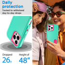 iPhone 16 Pro Case(6.3") Magnetic Heavy Duty Drop Protection Full Body Proof Military Protective